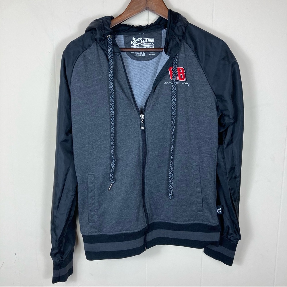 Dale Earnhardt Jr Zip Up Hoodie Sweatshirt